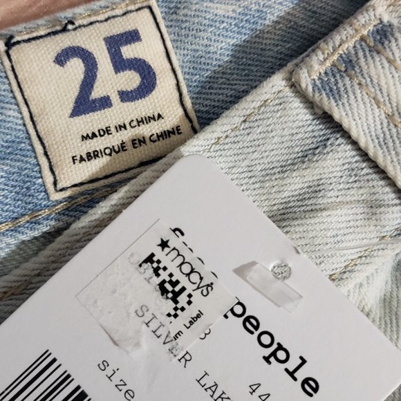 NWT FREE PEOPLE DENIM SKIRT - Picture 6 of 6